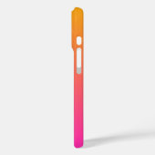 Coques Case-Mate iPhone dégradé jaune et rose ombre (Verso / Gauche)