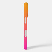Coques Case-Mate iPhone dégradé jaune et rose ombre (Verso / Droite)