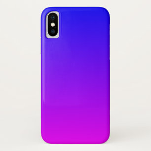 Coque Case-Mate Pour iPhone Dégradé Magenta Bleu