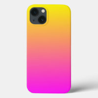Dégradé moderne magenta jaune vif