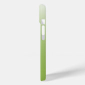 Coques Case-Mate iPhone dégradé personnalisé vert vert foncé (Verso / Gauche)