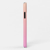 Coques Case-Mate iPhone Dégradé rose et rose (Dos/Droite)