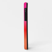 Coques Case-Mate iPhone Dégradé rose, rouge et orange (Dos/Gauche)