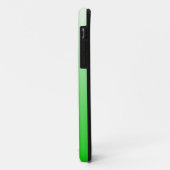 Coques Case-Mate iPhone dégradé vert à blanc #00cc00 Coque-Mate iPh (Dos/Gauche)