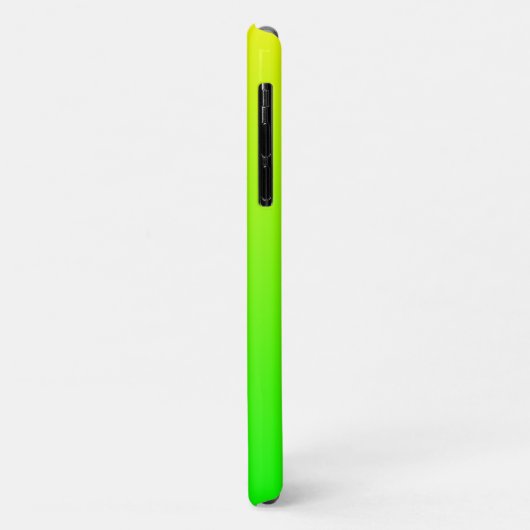 Coques Case-Mate iPhone Dégradé vert jaune (Dos/Gauche)