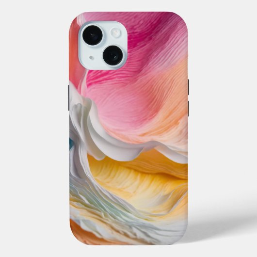 Coques Case-Mate iPhone Dégradé vif du papier sur blanc (Verso)