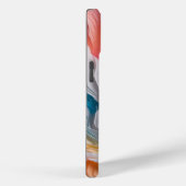 Coques Case-Mate iPhone Dégradé vif du papier sur blanc (Verso / Droite)