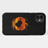 COQUES Case-Mate iPhone DÉGUISEMENT DE DINDE DE THANKSGIVING CITROUILLE SA (Dos (Horizontal))