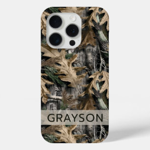 Coque iPhone 15 Pro Déguisement en chêne personnalisé