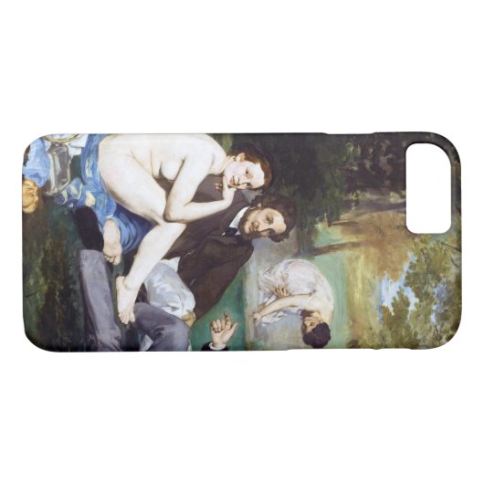 Coques Case-Mate iPhone Déjeuner sur l'herbe, Manet (Dos (Horizontal))