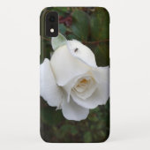 Coques Case-Mate iPhone Délicate nature rose blanche (Dos)