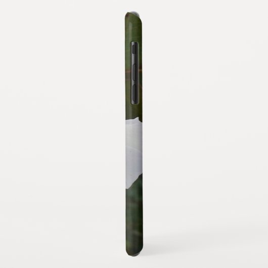 Coques Case-Mate iPhone Délicate nature rose blanche (Dos/Gauche)