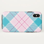 Coques Case-Mate iPhone Délicatesse dans Plaid (Dos (Horizontal))