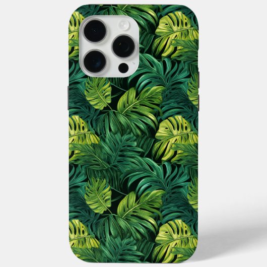 Coques Case-Mate iPhone Delicious Monster Feuilles Patterned Designer Toug (Verso)