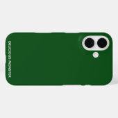 Coques Case-Mate iPhone Delicious Monster green color name (Verso (horizontal))