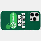 Coques Case-Mate iPhone Delulu Mode Activated | Funny Gen Z (Verso (horizontal))