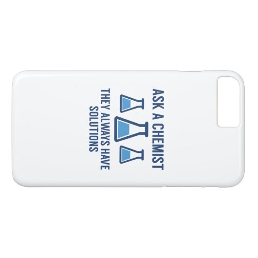 Coques Case-Mate iPhone Demander un chimiste (Dos (Horizontal))