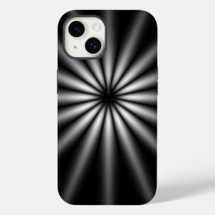 Coque Pour iPhone 14 Démarrage en acier inoxydable foncé