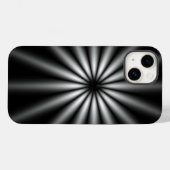 Coques Case-Mate iPhone Démarrage en acier inoxydable foncé (Verso (horizontal))