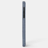 Coques Case-Mate iPhone *~* Demin et Black Lace Romantique (Dos/Gauche)