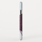 Coques Case-Mate iPhone demoiselle de Noël rétro art déco (Dos/Droite)