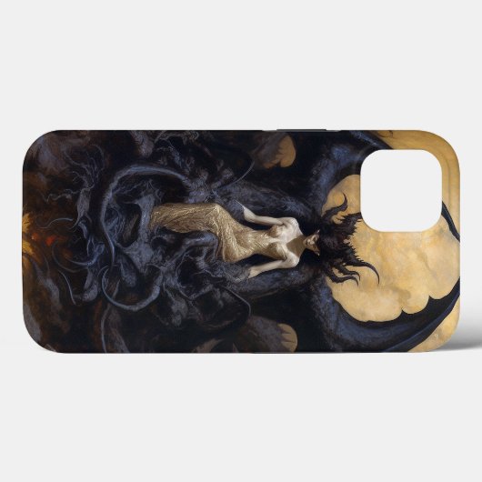 Coques Case-Mate iPhone Démoness Imaginaire foncé Goth Art gothique (Verso (horizontal))