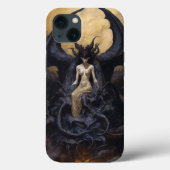 Coques Case-Mate iPhone Démoness Imaginaire foncé Goth Art gothique (Verso)