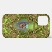 Coques Case-Mate iPhone Dempsey Kelley Elegant Monogramme (Verso (horizontal))