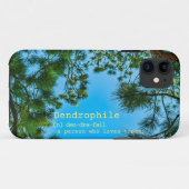 Coques Case-Mate iPhone "Dendrophile" signification couleur de texte perso (Dos (Horizontal))