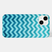 Coques Case-Mate iPhone Denim Chevron par Shirley Taylor (Verso (horizontal))