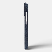 Coques Case-Mate iPhone Denim fabric texture de jeans (Verso / Gauche)