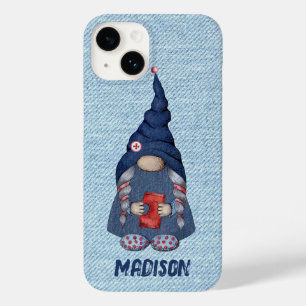 Coque Pour iPhone 14 Denim Gnome Coque-coque iphone de l'Eat