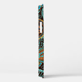 Coques Case-Mate iPhone Denim Paisley : Motif de texture de Jeans sans cou (Verso / Droite)