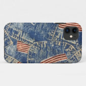 Coques Case-Mate iPhone Denim & Vieux Glorieux (Dos (Horizontal))