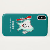 Coques Case-Mate iPhone Dental Care Happy Tooth (Dos (Horizontal))