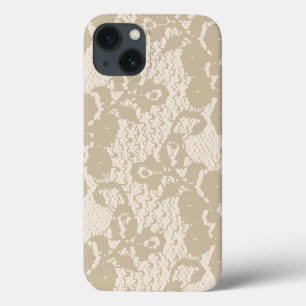 Etui iPhone Case-Mate Dentelle beige