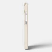 Coques Case-Mate iPhone Dentelle beige (Verso / Gauche)