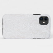 Coques Case-Mate iPhone Dentelle blanche (Dos (Horizontal))