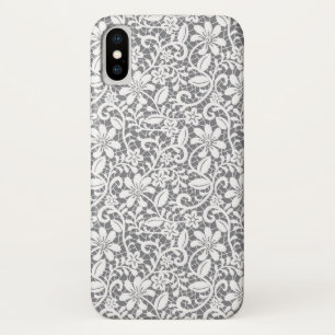 Coques Pour iPhone Dentelle blanche 1