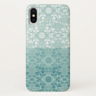 Coque Case-Mate Pour iPhone Dentelle chic élégante vintage plongée de damassé