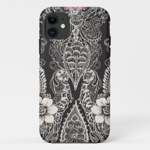 Case-Mate iPhone Case Dentelle Harmonie Florale Musique