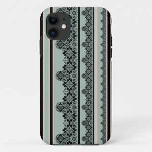 Case-Mate iPhone Case Dentelle noire, oreiller jetable ouvert