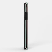 Coques Case-Mate iPhone Dentelle noire, oreiller jetable ouvert (Dos/Droite)