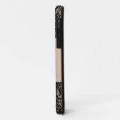 Coques Case-Mate iPhone Dentelle noire v4 (Dos/Gauche)