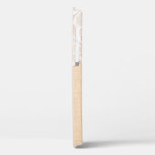 Coques Case-Mate iPhone Dentelle ornementale blanche sur la conception de  (Verso / Gauche)