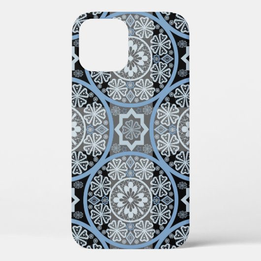 Coques Case-Mate iPhone Dentelle romantique : Impression Abstraite brillan (Verso)