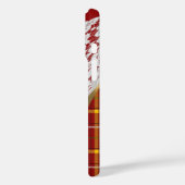 Coques Case-Mate iPhone Dentelle rouge tartan (Verso / Gauche)