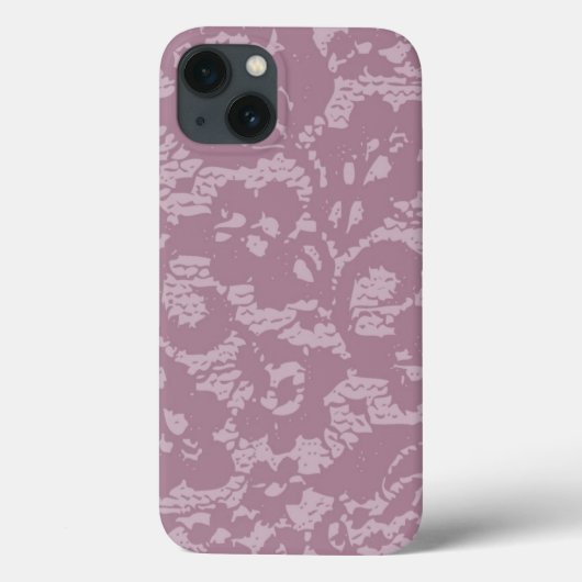 Coques Case-Mate iPhone Dentelle violette (Verso)