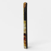 Coques Case-Mate iPhone Dentelles de base-ball (Dos/Gauche)