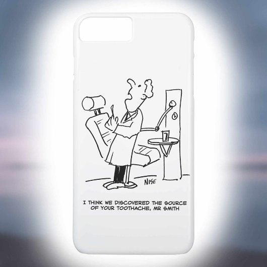 Coques Case-Mate iPhone Dentiste traitant un patient Cartoon